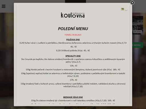 restaurace hokejka je restaurace na hájích praha 11.