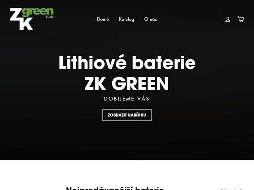 spolehlivé vysokokapacitní 12v a 24v lithiové baterie zk green s technologií li-ion a lifepo4 za skvělé ceny! skladem, po čr doručíme do 3-6 pracovních dnů!