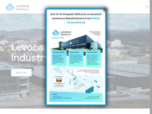 www.levocaindustry.cz
