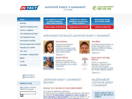 jazykové kurzy v zahraničí pro studenty, dospělé, manažery a seniory