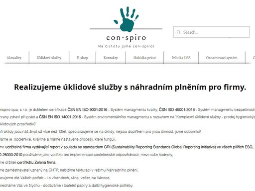 realizujeme úklidové služby s náhradním plněním pro firmy. úklidy provádíme jednorázově i dlouhodobě. také dodáváme našim zákazníkům úklidovou a čistící chemii, toaletní a hygienické prostředky, papírový program.