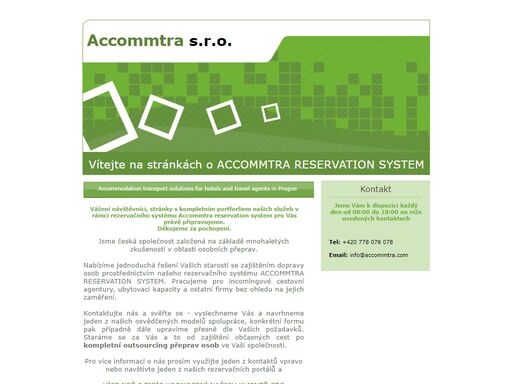 accommtra reservation system