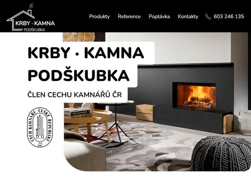 krby a kamna uherské hradiště - kamnářství podškubka