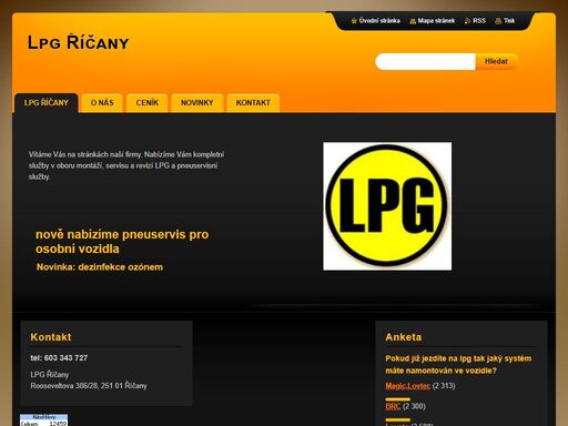 provádíme přestavby vozidel na lpg,servis a revize v říčanech
