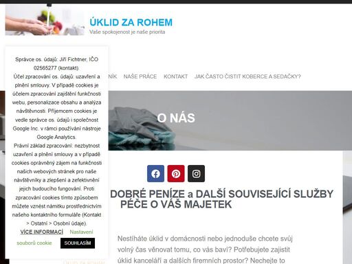 potřebujete zajistit úklid domácností, kanceláří nebo firemních prostor? rovněž zajistíme také mytí oken, vyčištění koberců, čalounění sedaček, matrací