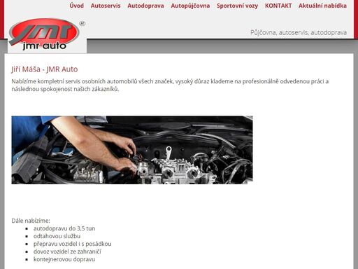 jiří máša - jmr auto