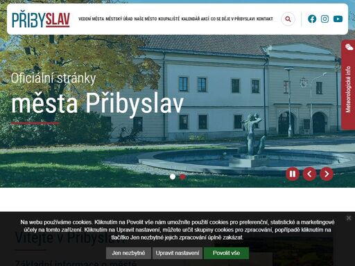 základní informace o městě statut města - historie město vzniklo na přelomu 12. a 13. století – přesné datum není známo. první | přibyslav