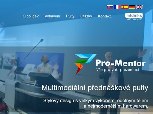 e-mentor slouží k synchronizovanému záznamu všech obrazových, zvukových a jiných analogových či digitálních vstupů (pc, interaktivní tabule, vizualizér, kamera, mikrofony atd.) používaných přednášejícím. vzniká tak jedinečná ucelená finální prezentace, která pro své další použití využívá standardní, běžně dostupné webové technologie. současně e-mentor vytváří i metadata obsahu zaznamenávané prezentace.