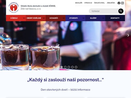 střední škola je zaměřena na vzdělání pro obchod a služby. dále nabízíme vzdělání dospělých v rámci akademie třetího věku, zabezpečování rekvalifikací a kurzů .