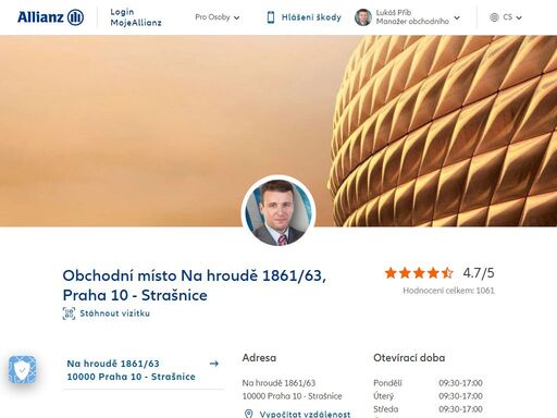 obchodní místo na hroudě 1861/63, praha 10