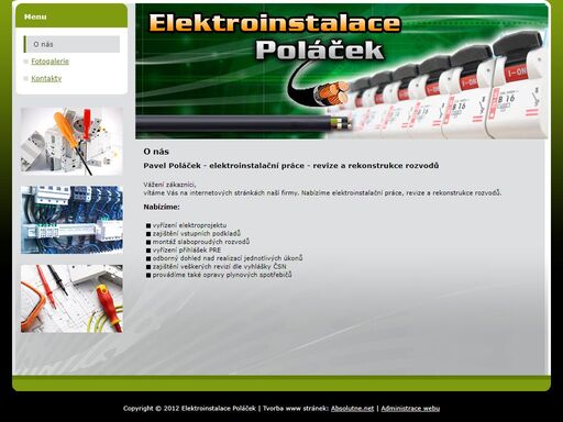 elektroinstalační práce ,revize,virízení prihlášek pre,instalace všech rozvodů,opravy v bytech