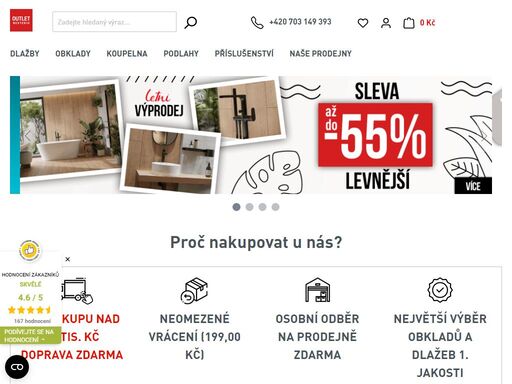 nexterio je internetový obchod s širokým sortimentem produktů pro vybavení interiérů. najdete zde obklady, dlažby, podlahy, koupelny a mnoho dalšího za atraktivní ceny.