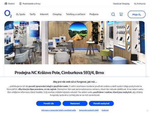 prodejna brno - nc královo pole, cimburkova 593/4. o2 služby, telefony, zařízení a příslušenství nebo profesionální podpora a spoustu dalšího, to nabízejí všechny naše značkové prodejny.