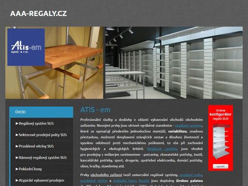 předmětem činnosti firmy je návrh, výroba a montáž obchodních, administrativních, občanských a bytových interiérů.