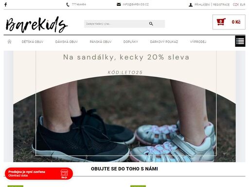hledáte vhodné boty pro vaše dítě, nebo pro dospělé? na barekids najdete přesně to, co potřebujete. na výběr máte barefoot boty českých i zahraničních značek. objevte skutečně pohodlné boty a obujte se do toho s námi!