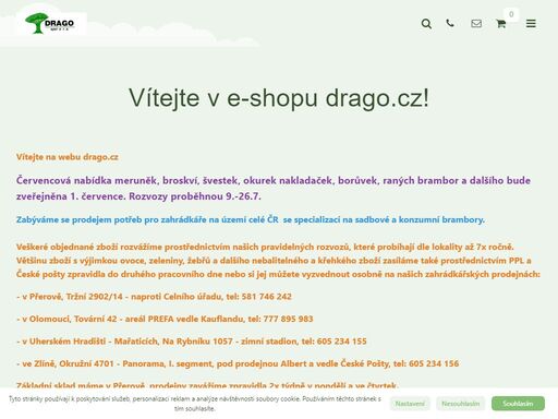 sadbové brambory, postřiky, hnojiva atd. včetně rozvozu po čr.