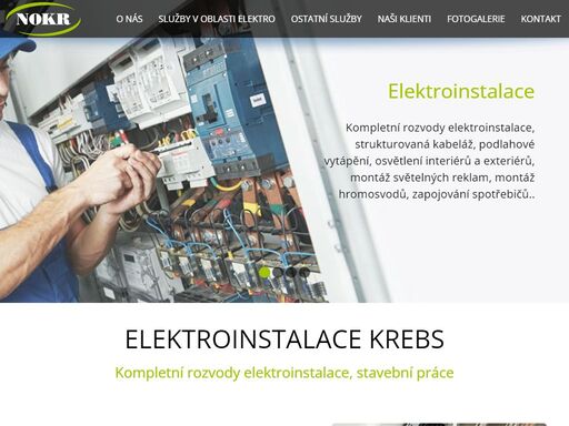 kompletní rozvody elektroinstalace, anténní a satelitní rozvody, vodo-topo-plyn, montáž sádrokartonů a minerálních podhledů