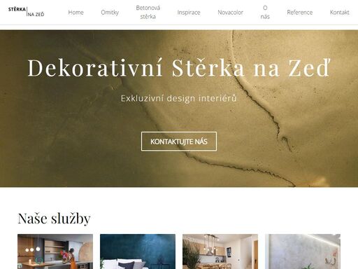 dekorační a betonová stěrka na stěnu – vhodná do koupelny, kuchyně i obýváku. snadná aplikace včetně penetrace a finálního laku.