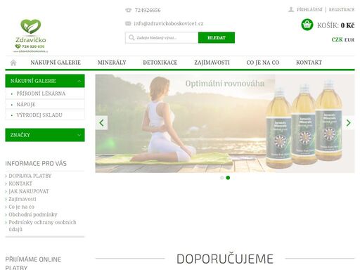 buďte zdravější, pečujte o sebe a relaxujte. produkty v naší nabídce zajistí, že se budete cítit mnohem lépe. dopřejte si pořádnou dávku zdraví díky pomůckám pro zdravější život, vyzkoušejte masážní, relaxační či akupresurní pomůcky, a nezapomeňte při tom ani na své děti. 