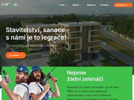 stavební firma se specializací na výstavbu bytových domů a developerských projektů, revitalizace a zateplování panelových domů, rekonstrukce a sanace.