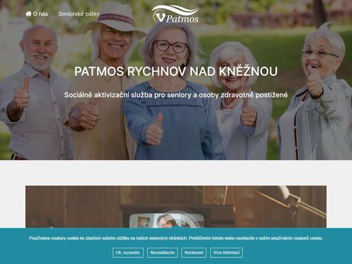 patmos rychnov nad kněžnou: sociálně aktivizační služba pro seniory a osoby zdravotně postižené. pro koho tu jsme, co nabízíme ?