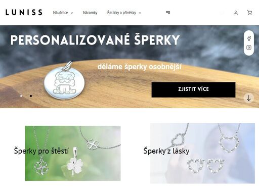 stříbrné šperky, které si zamilujete. vzali jsme přes 25 let rodinných zkušeností a vytvořili luniss - klenotnictví se stříbrnými šperky pro dámy.