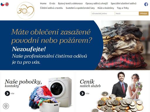 čistírna oděvů v praze působí ve službách od roku 1990. za tuto dobu získala ocenění pro svoje stabilně prvotřídní služby a udržuje si nadále vysoký standard. 