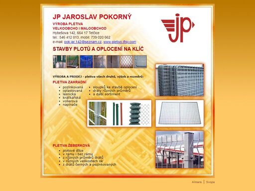 pletiva, ploty, oplocení, dráty, napínače, realizace staveb oplocení...