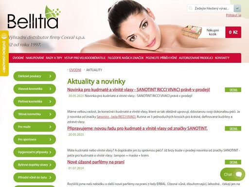 nabízíme přírodní kosmetiku vysoké kvality. v našem eshopu si online nakoupíte vše na vlasy, pleť, tělo a dokonce i zubní hygienu a vůně do bytu.
