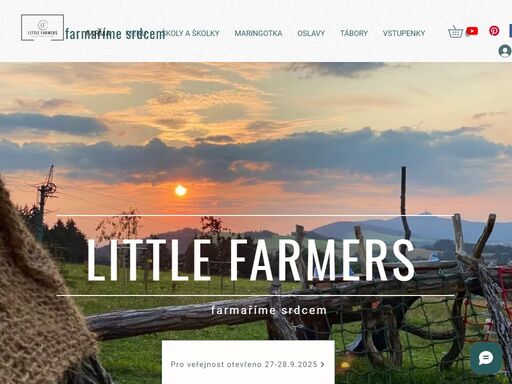 little farmers, kde farmaříme srdcem. mini zoo. akce pro děti a rodiny. 