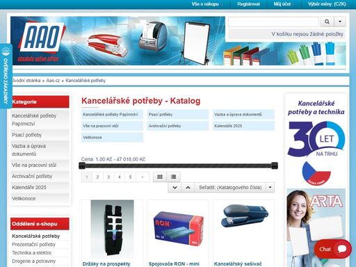 vítáme vás na stránkách kancelarskepotreby.net kde naleznete veškeré kancelářské potřeby a vybavení, kancelářskou techniku, kancelářský nábytek.