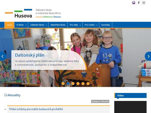základní a mateřská škola v centru brna s daltonskými prvky. výborná dopravní dostupnost. angličtina od první třídy. péče o mimořádně nadané žáky.