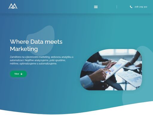 zaměřeno na výkonnostní marketing, webovou analytiku a automatizaci. nejdříve analyzujeme, poté spustíme, měříme, optimalizujeme a automatizujeme.