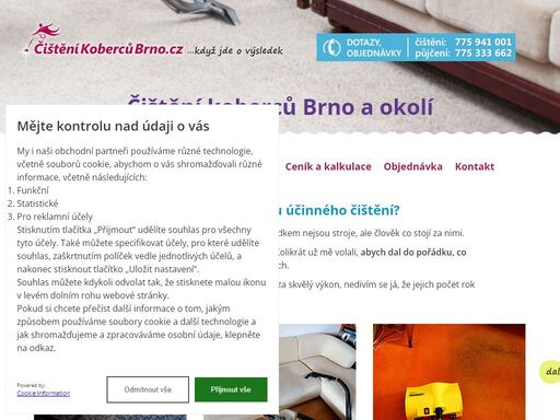 levné čištění koberců v brně s opravdovými výsledky.