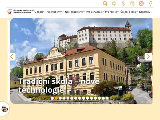všeobecné a sportovní gymnázium, vimperk, pivovarská 69