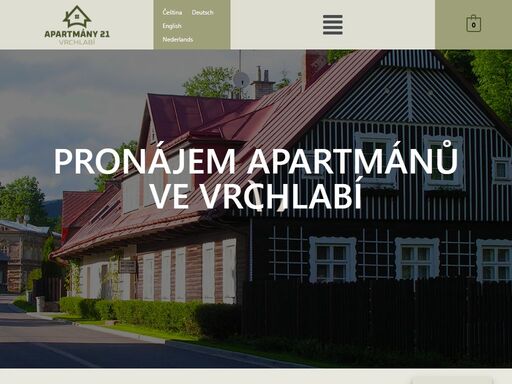 pronájem apartmánů ve vrchlabí. apartmány 21 - krátkodobý i dlouhodobý pronájem. apartmány 21 vrchlabí.