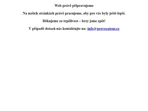 www.provocateur.cz