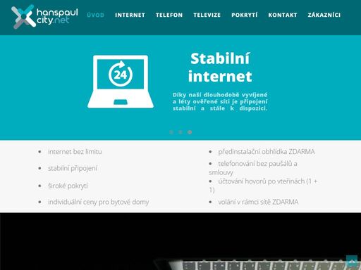 poskytovatel bezdrátového připojení k internetu v praze - hanspaulka 
