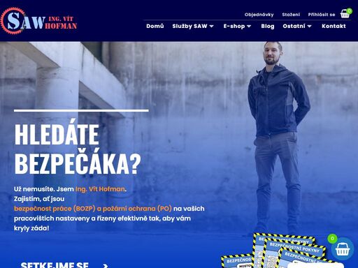 hledáte bezpečáka? nejen bezpečnost práce, ale i požární ochrana, kurzy první pomoci, revize zařízení a firemní ekologie jsou službami, které vám nabízím!