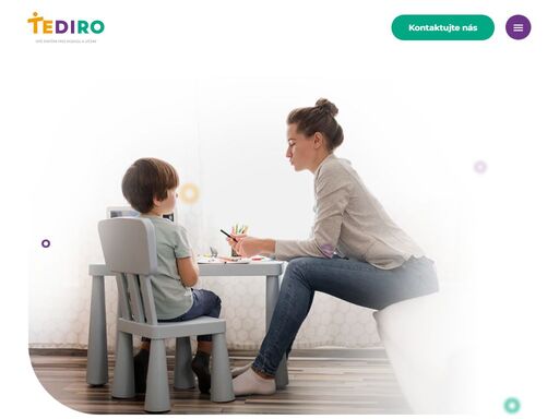 tediro, z. ú. - jsme nezisková organizace se sídlem v ostravě. specializujeme se na rozvoj dětí se speciálními vzdělávacími potřebami.