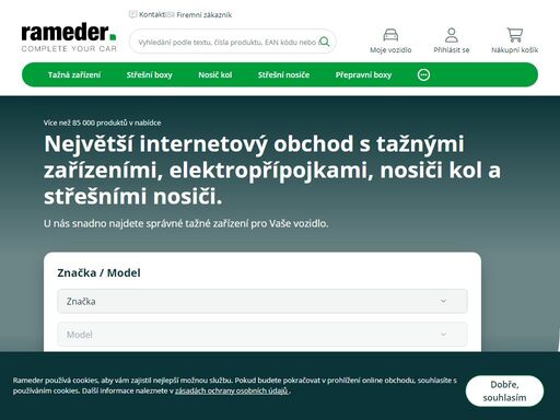 největší online shop s tažným zařízením ? nejnižší ceny ? doprava zdarma ? značky: westfalia, bosal, oris atd. ? pasují na veškerá běžná vozidla ? nakupte nyní