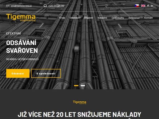 již více než 20 let zvyšujeme čistotu pracovního prostředí díky inovativním systémům odsávání a filtrace vzduchu v průmyslových provozech. ? zajišťujeme projekt, dodávku i následný servis. 