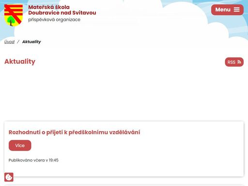 mateřská škola, to jsou naši nejmenší a nejmladší občánkové, které tak často vídáme v doprovodu svých učitelek na procházce naší obcí i krásnou krajinou, která ji obklopuje.