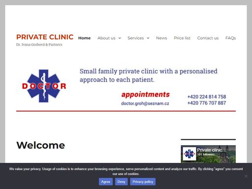 english-speaking gp medical practice in prague offering personalized care since 2006. family-run clinic for locals, expats and tourists.