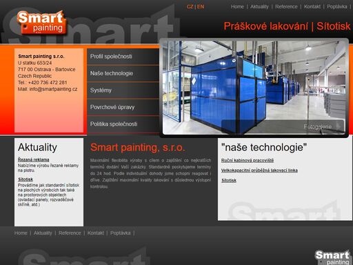smart painting, s.r.o. |  práškové lakování