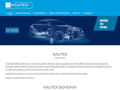 chcete pracovat pro kautex textron bohemia spol. s r.o. nebo doporučit místo svým známým? navštivte sekci kariéra, kde jsou všechna aktuální volná pracovní místa.