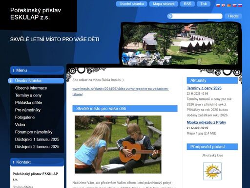 dětský tábor, prázdniny, rekreace, léto, hry, zábava, pobyt, sport, děti, dítě, příroda, tábor, děti, ldt letní dětský tábor eskulap pořešín. letní dětská rekreace.