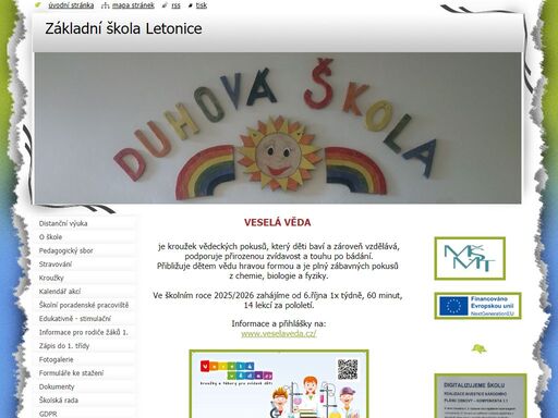 základní škola letonice, p.o.