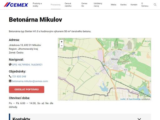  betonárna mikulov 


                 

                 
                     
                         
 ...