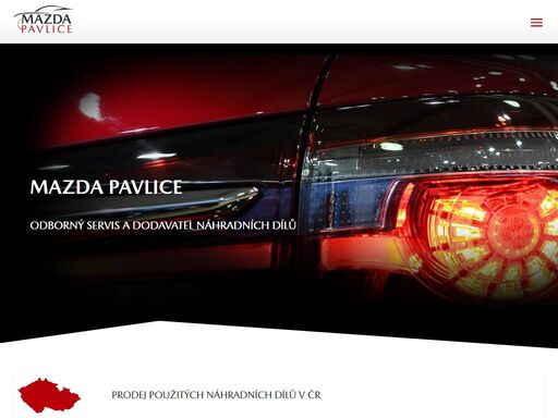 mazda pavlice - odborný servis vozů mazda a dodavatel náhradních dílů